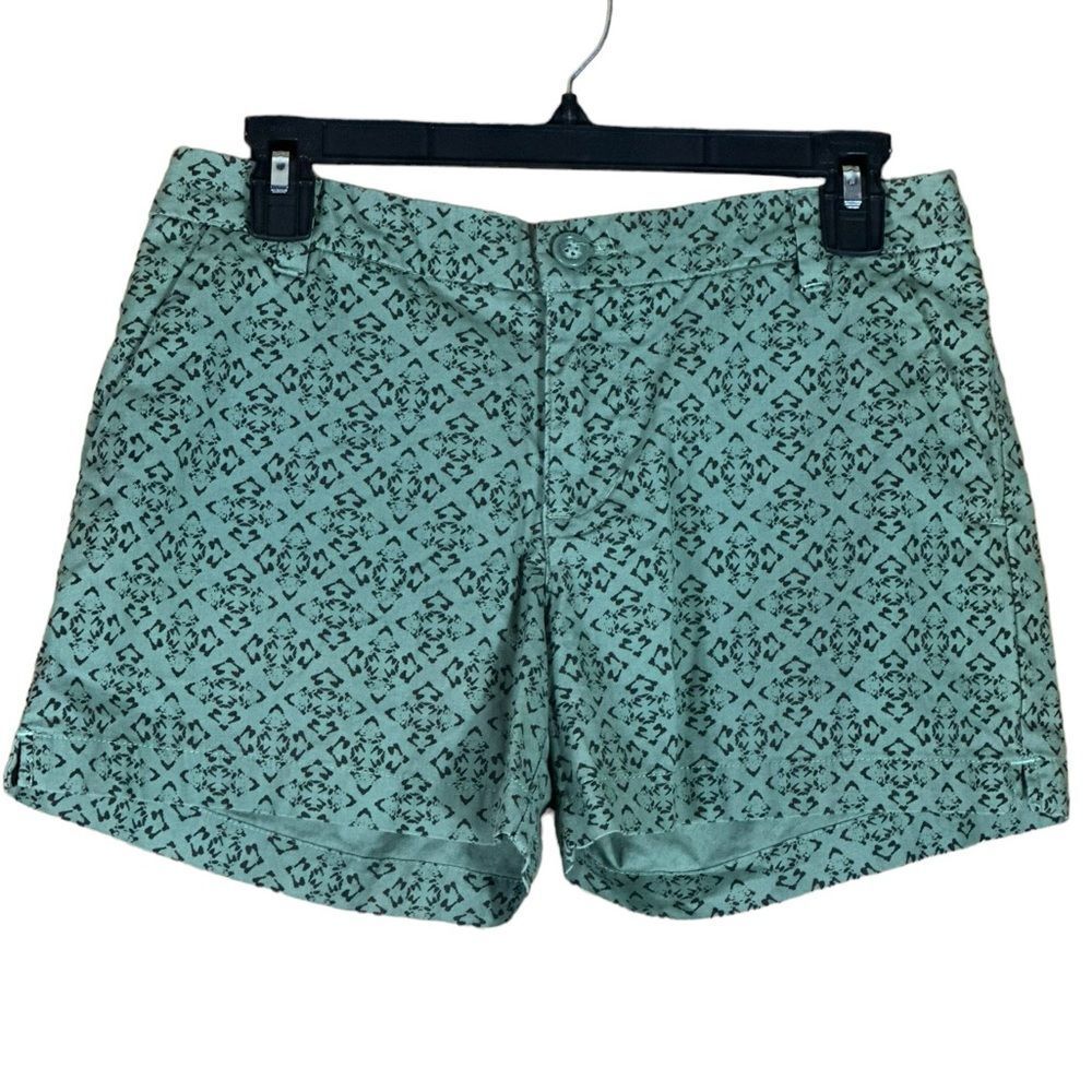 Patagonia W's Stretch All-Wear Shorts In Camp Green Size 4